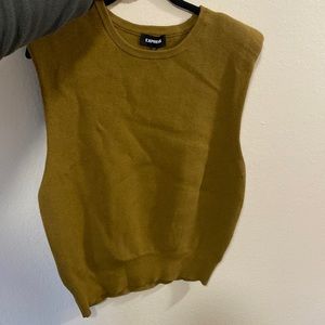 Express sleeveless sweater